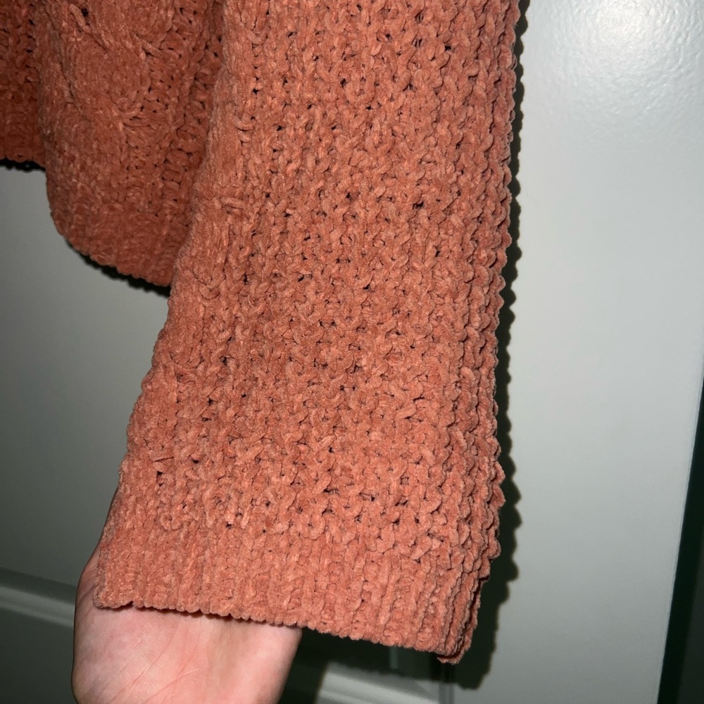 VICI Cable Knit Sweater - Rust - Picture 2 of 7